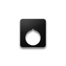 Plastic Legend Plate - 30mm Rectangular - Blank