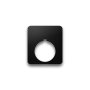 Plastic Legend Plate - 30mm Rectangular - Blank