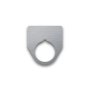Stainless Steel Legend Plate - 30mm Traditional - Blank
