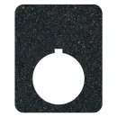 Heavy-Duty Plastic Legend Plate - 22mm Rectangular - Blank