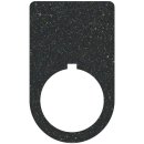 Heavy-Duty Plastic Legend Plate - 22mm AB 800F 12X - Blank