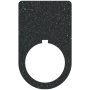 Heavy-Duty Plastic Legend Plate - 22mm AB 800F 12X - Blank