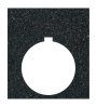 Heavy-Duty Plastic Legend Plate - 30mm 800T Jumbo - Blank