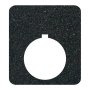 Heavy-Duty Plastic Legend Plate - 30mm Rectangular - Blank