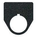 Heavy-Duty Plastic Legend Plate - 30mm Traditional - Blank