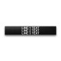 Heavy-Duty Plastic Nameplate - 1" x 6" - 1/4" Text