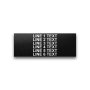 Heavy-Duty Plastic Nameplate - 3" x 8" - 3/8" Text
